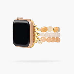 Strahlendes Sonnensteinarmband Apple Watch