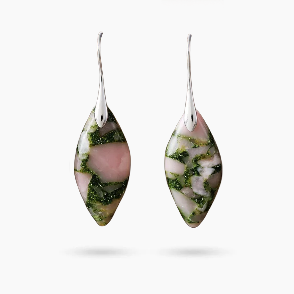 Emerald Grove Jasper Earrings