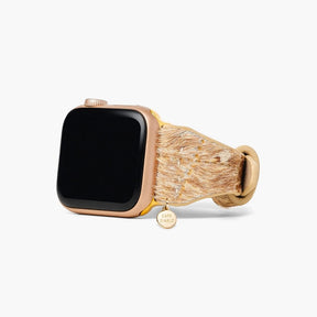 Correa de cuero para Apple Watch en tonos Driftwood