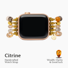 Correa elástica para Apple Watch color champán oscuro