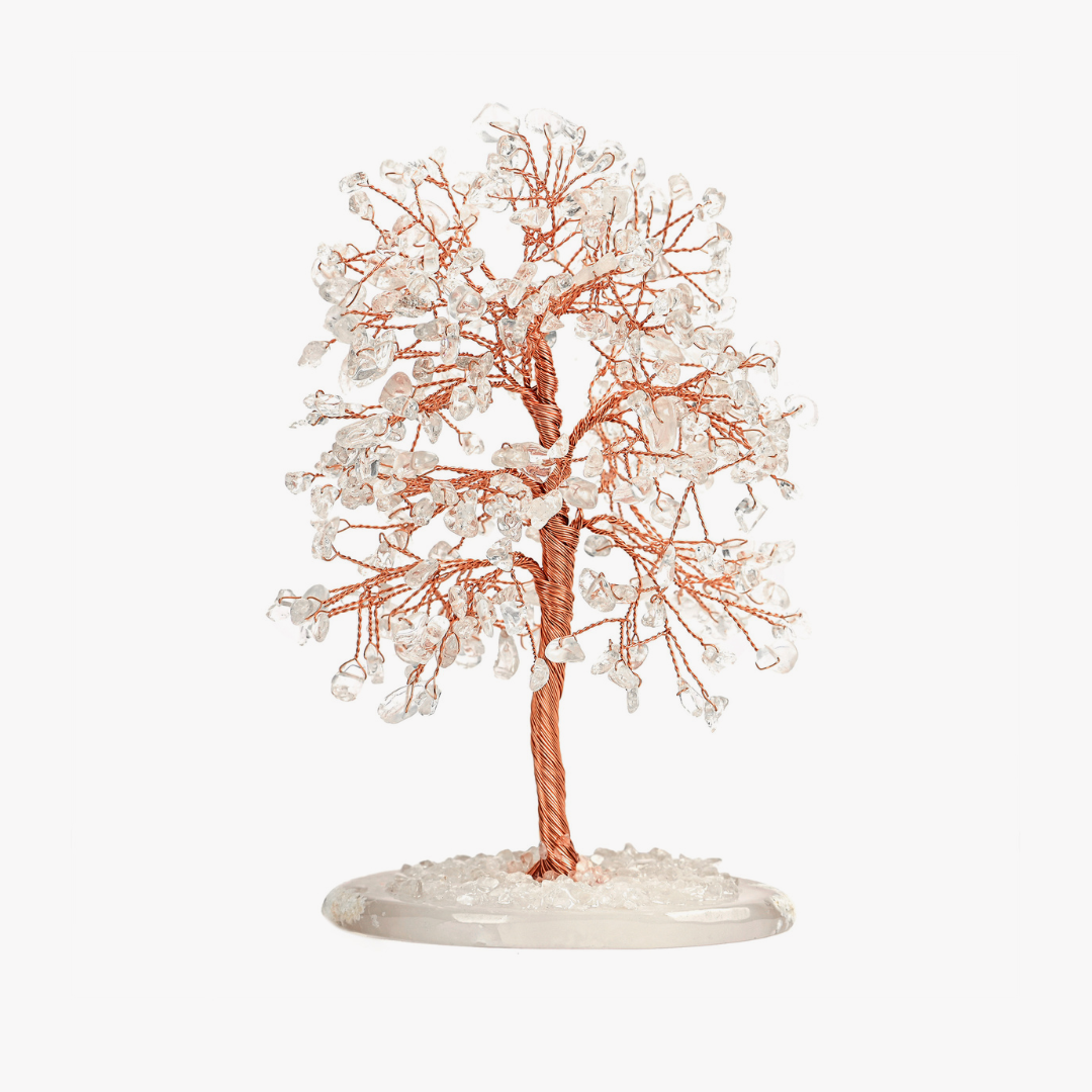 Rock Crystal Quartz Tree of Life