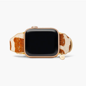 Correa de cuero elegante Apple Watch Savannah