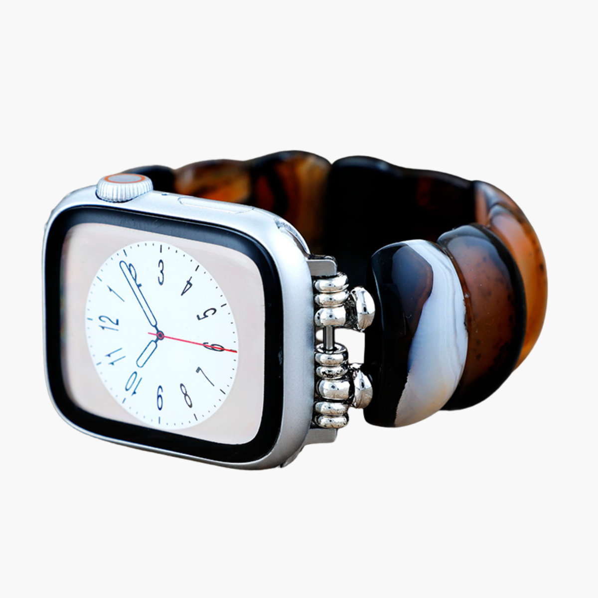 Bohemian Onyx Elegance Stretch Apple Watch Strap