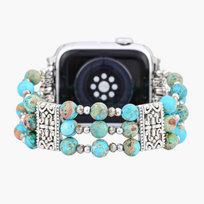 Artisanal Turquoise Spirit Stretch Apple Watch Strap