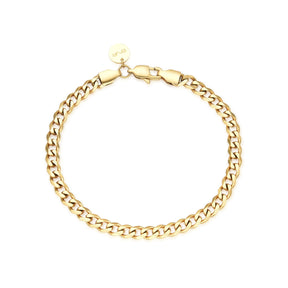 Pulsera Cubana (Oro) 5mm