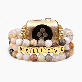 Agate Believe Inspiration Apple Watch Strap