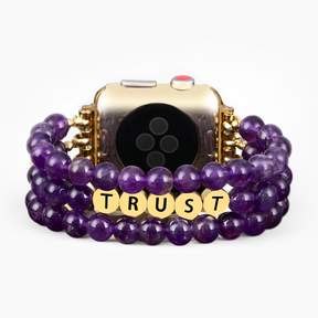 Amethyst Trust Inspiration Apple Watch Strap