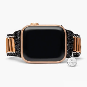 Boho Metallic Apple Watch Strap - Cape Diablo