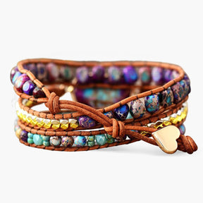 Intense Desire Protection Wrap Bracelet - Cape Diablo