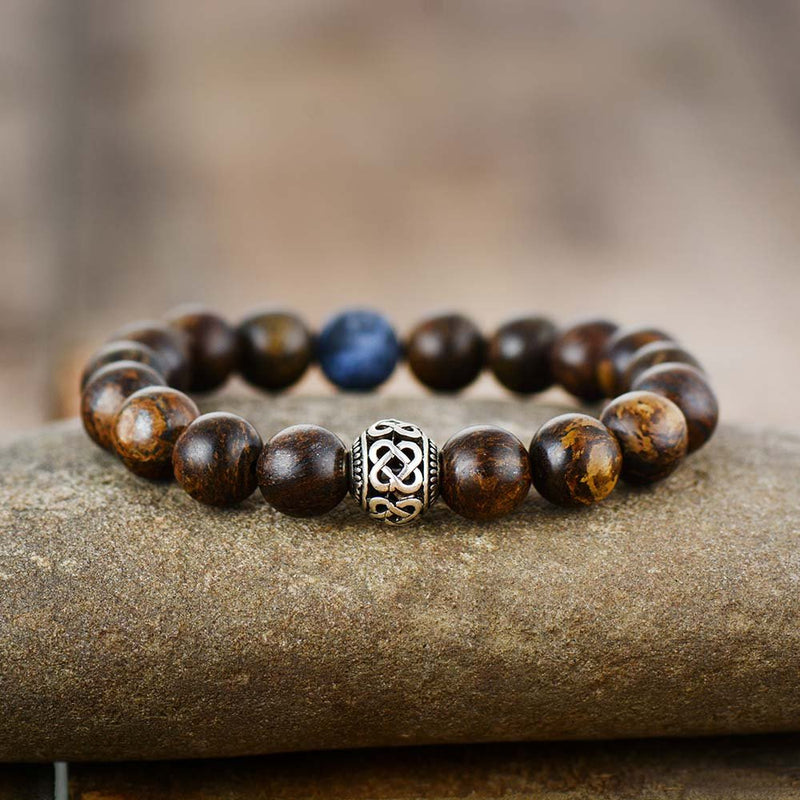 Men's Bronzite Tibetan Bracelet