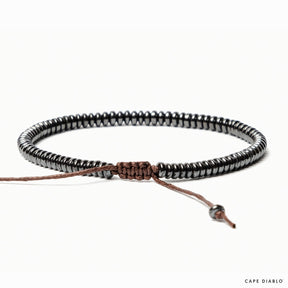 Men's Hematite Stone Bracelet - Cape Diablo